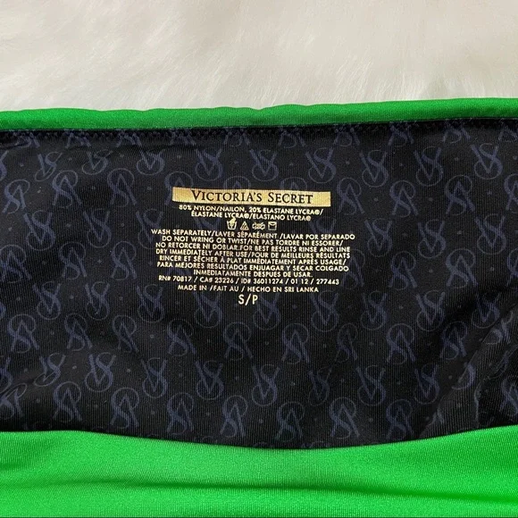 🚫SOLD🚫 Victoria's Secret Emerald Green Very Sexy Line Halter Strapless Bikini - Picture 14 of 16